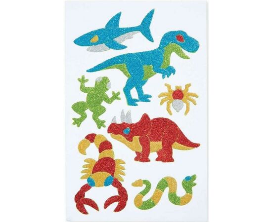 Набор для творчества Melissa&Doug Объемные блестящие наклейки Приключение (MD19501), изображение 3 Набор для творчества Melissa&Doug Объемные блестящие наклейки Приключение (MD19501), изображение 3