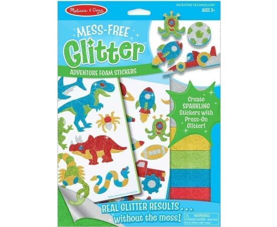 Набір для творчості Melissa&Doug Блискучі наліпки Пригода (MD19501)