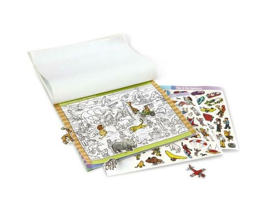 Набор для творчества Melissa&Doug Найди и наклей наклейку Приключения (MD30151), изображение 2 Набор для творчества Melissa&Doug Найди и наклей наклейку Приключения (MD30151), изображение 2