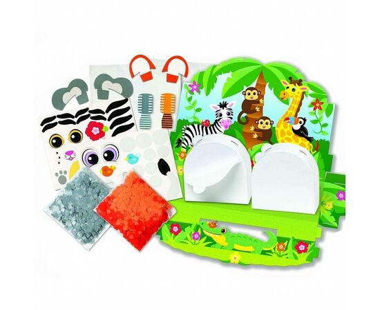 Набор для творчества Melissa&Doug Конфетти для изделий Друзья сафари (MD30182), изображение 2 Набор для творчества Melissa&Doug Конфетти для изделий Друзья сафари (MD30182), изображение 2