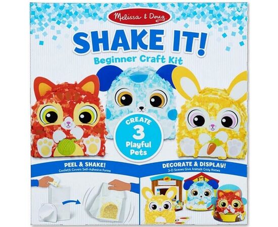 Набір для творчості Melissa&Doug Конфетті для виробів Домашні тварини (MD30184)
