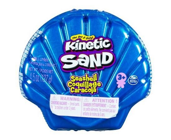 Набор для творчества Kinetic Sand РАКУШКА ГОЛУБАЯ (71482B)