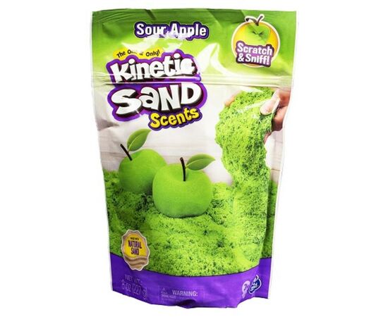 Набор для творчества Kinetic Sand КАРАМЕЛЬНОЕ ЯБЛОКО с ароматом (71473A)