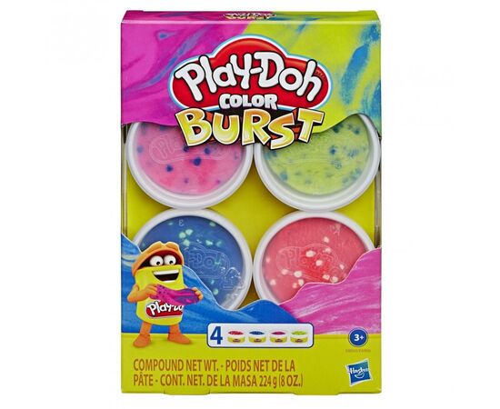 Набор для творчества Hasbro Play-Doh Взрыв цвета Яркие цвета (E6966_E8060)