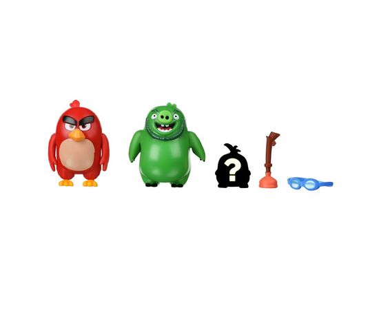 Фигурка для геймеров Jazwares Angry Birds ANB Mission Flock Ред та Леонард (ANB0010), изображение 3 Фигурка для геймеров Jazwares Angry Birds ANB Mission Flock Ред та Леонард (ANB0010), изображение 3