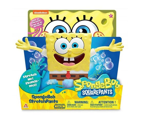 Фигурка Sponge Bob StretchPants со звуком (EU691101), изображение 5 Фигурка Sponge Bob StretchPants со звуком (EU691101), изображение 5