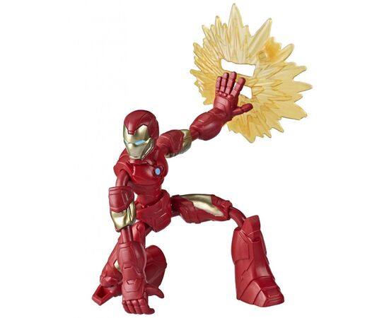 Фігурка для геймерів Hasbro Avengers Bend and flex Айрон Мен 15 см (E7377_E7870)