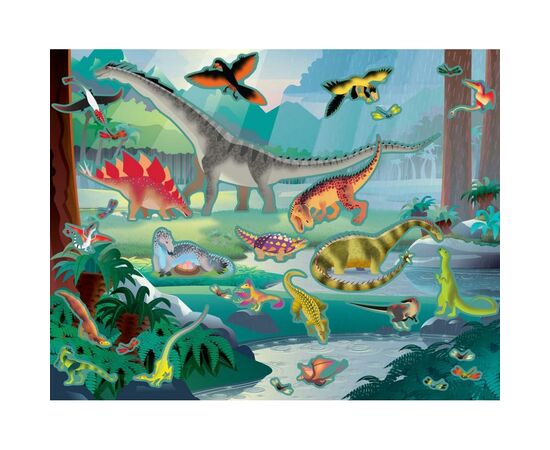 Набор для творчества Melissa&Doug Набор многоразовых наклеек Доисторический мир (MD9341), изображение 3 Набор для творчества Melissa&Doug Набор многоразовых наклеек Доисторический мир (MD9341), изображение 3