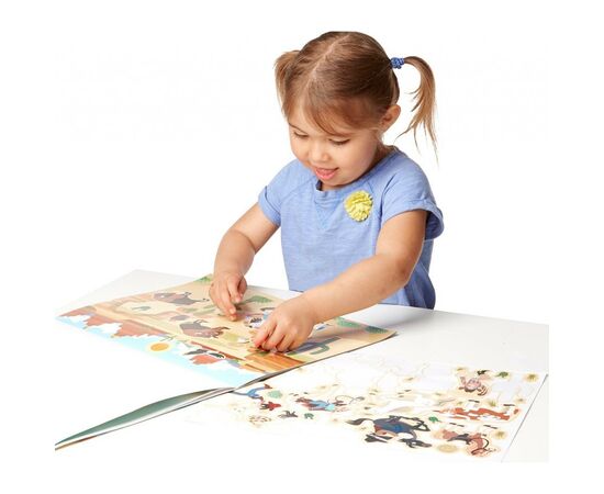 Набор для творчества Melissa&Doug Набор многоразовых наклеек Приключения (MD9115), изображение 3 Набор для творчества Melissa&Doug Набор многоразовых наклеек Приключения (MD9115), изображение 3