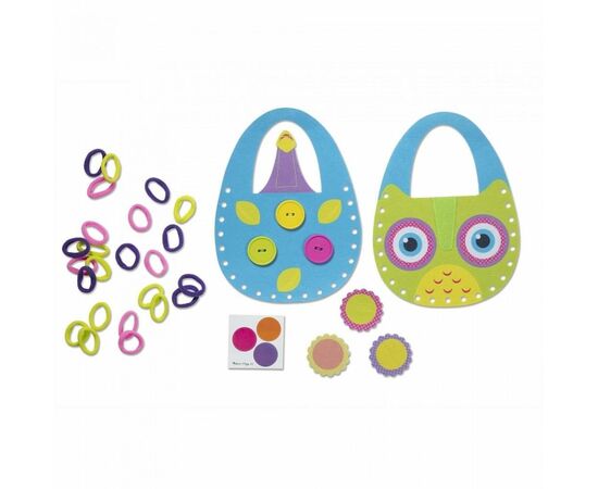 Набор для творчества Melissa&Doug Сделай сумочку-сову (MD30187), изображение 2 Набор для творчества Melissa&Doug Сделай сумочку-сову (MD30187), изображение 2