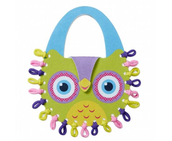 Набор для творчества Melissa&Doug Сделай сумочку-сову (MD30187), изображение 3 Набор для творчества Melissa&Doug Сделай сумочку-сову (MD30187), изображение 3