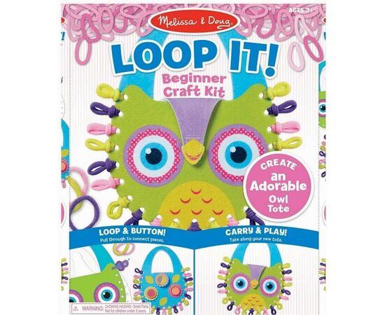 Набір для творчості Melissa&Doug Зроби сумочку-сову (MD30187)
