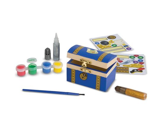 Набор для творчества Melissa&Doug Сундук с сокровищами (MD18851), изображение 2 Набор для творчества Melissa&Doug Сундук с сокровищами (MD18851), изображение 2