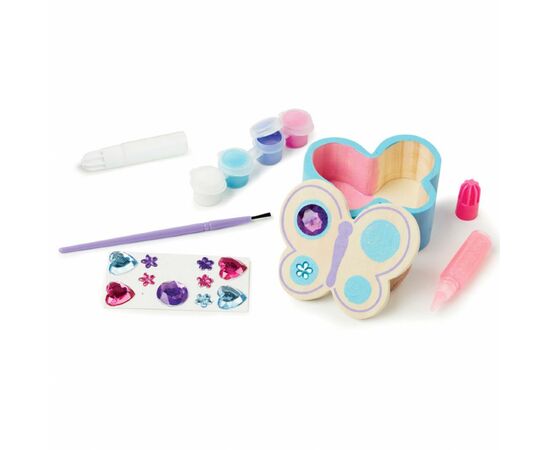 Набор для творчества Melissa&Doug Шкатулка Бабочка (MD8853), изображение 2 Набор для творчества Melissa&Doug Шкатулка Бабочка (MD8853), изображение 2