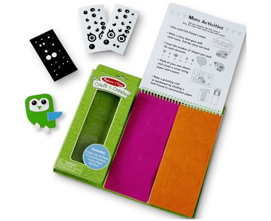 Набор для творчества Melissa&Doug Набор войлочных наклеек Друзья (MD5060), изображение 2 Набор для творчества Melissa&Doug Набор войлочных наклеек Друзья (MD5060), изображение 2