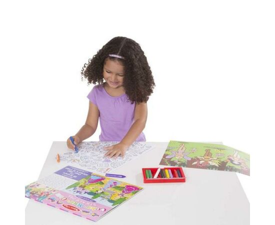 Набор для творчества Melissa&Doug Альбом с раскрасками и наклейками Модные наряды (MD9469), изображение 5 Набор для творчества Melissa&Doug Альбом с раскрасками и наклейками Модные наряды (MD9469), изображение 5