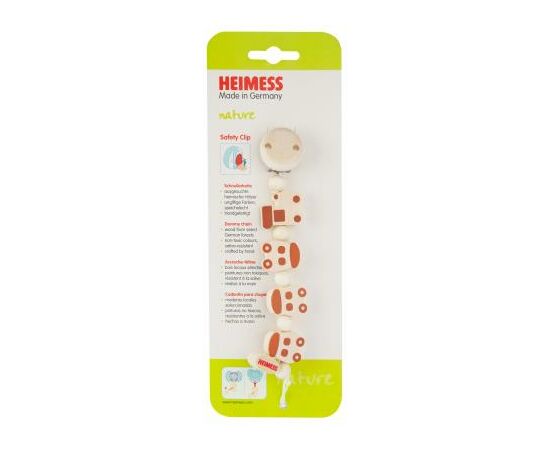 Клипса для пустышек Heimess Паровоз (733760), изображение 6 Клипса для пустышек Heimess Паровоз (733760), изображение 6