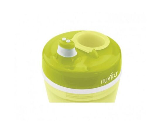Поильник-непроливайка Nuvita 12м+ 200мл (салатовый) (NV1433Lime), изображение 2 Поильник-непроливайка Nuvita 12м+ 200мл (салатовый) (NV1433Lime), изображение 2