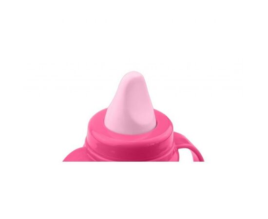Поильник-непроливайка Nuvita 6м+ 250 мл с мягким носиком розовый (NV1440Pink), изображение 2 Поильник-непроливайка Nuvita 6м+ 250 мл с мягким носиком розовый (NV1440Pink), изображение 2