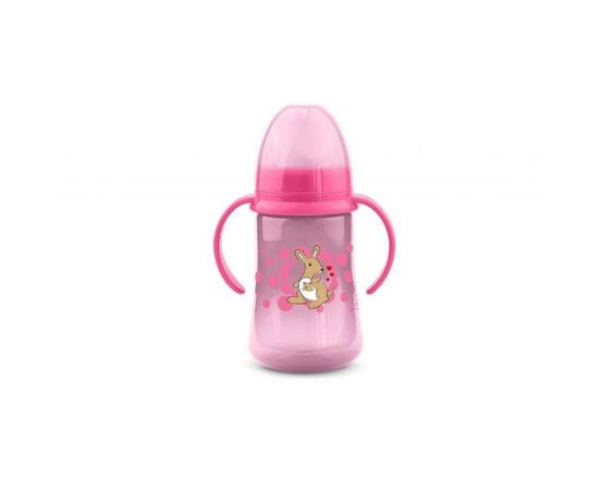 Поїльник-непроливайка Nuvita 6м+ 250 мл с мягким носиком розовый (NV1440Pink)