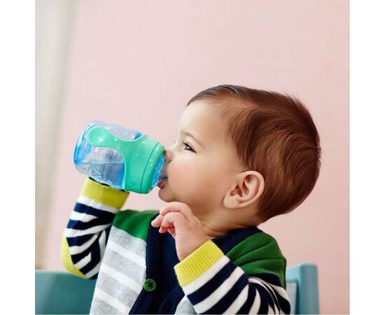 Поильник-непроливайка Philips AVENT с мягким носиком 200 мл голубой 6 мес+ (SCF551/05), изображение 5 Поильник-непроливайка Philips AVENT с мягким носиком 200 мл голубой 6 мес+ (SCF551/05), изображение 5