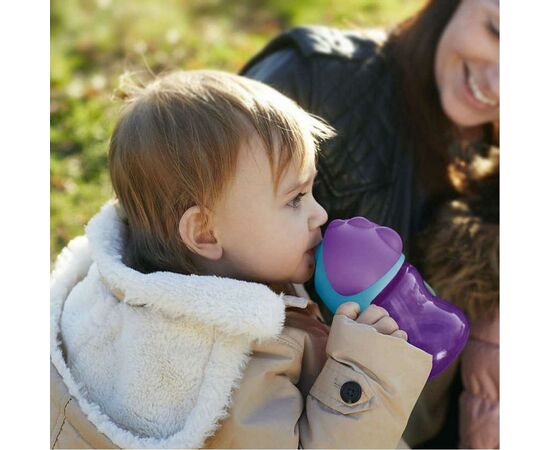 Поильник-непроливайка Philips AVENT с трубочкой 210 мл, 9 мес+ сиреневый (SCF796/02), изображение 3 Поильник-непроливайка Philips AVENT с трубочкой 210 мл, 9 мес+ сиреневый (SCF796/02), изображение 3