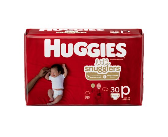 Подгузник Huggies Little Snugglers (до 3 кг) 30 шт (36000673302), изображение 2 Подгузник Huggies Little Snugglers (до 3 кг) 30 шт (36000673302), изображение 2
