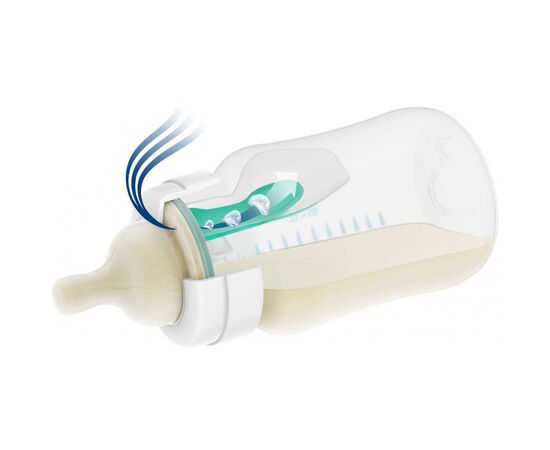 Бутылочка для кормления Philips AVENT Anti-сolic с клапаном AirFree 125 мл (SCF810/14), изображение 3 Бутылочка для кормления Philips AVENT Anti-сolic с клапаном AirFree 125 мл (SCF810/14), изображение 3