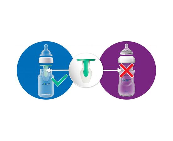 Бутылочка для кормления Philips AVENT Anti-сolic с клапаном AirFree 125 мл (SCF810/14), изображение 8 Бутылочка для кормления Philips AVENT Anti-сolic с клапаном AirFree 125 мл (SCF810/14), изображение 8