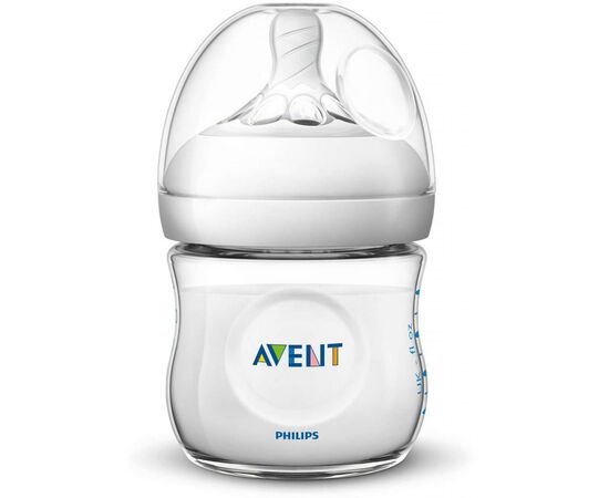 Бутылочка для кормления Philips AVENT Natural 125 мл 2 шт (SCF030/27), изображение 3 Бутылочка для кормления Philips AVENT Natural 125 мл 2 шт (SCF030/27), изображение 3