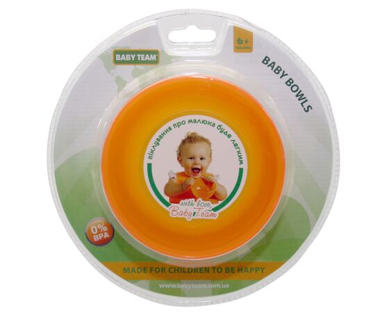 Тарелка детская Baby Team 3 шт (6001), изображение 2 Тарелка детская Baby Team 3 шт (6001), изображение 2