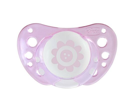 Пустышка Chicco Physio Air силиконовая 0-6 мес 2 шт розовая (75030.11.00.00), изображение 2 Пустышка Chicco Physio Air силиконовая 0-6 мес 2 шт розовая (75030.11.00.00), изображение 2