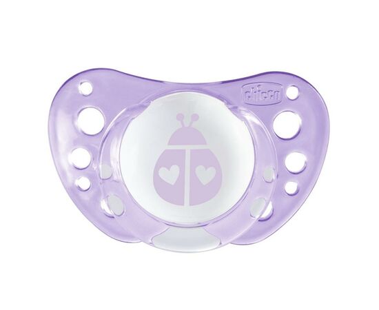 Пустышка Chicco Physio Air силиконовая 0-6 мес 2 шт розовая (75030.11.00.00), изображение 3 Пустышка Chicco Physio Air силиконовая 0-6 мес 2 шт розовая (75030.11.00.00), изображение 3