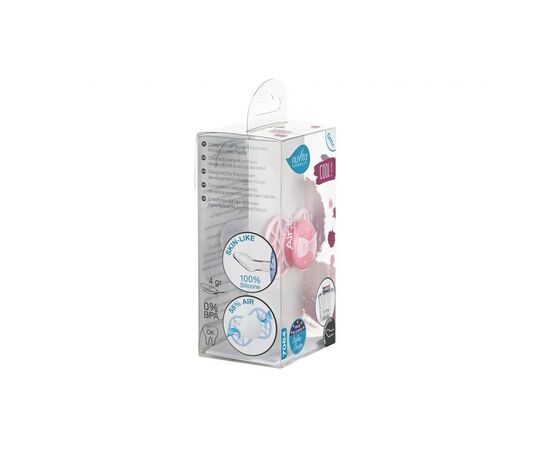 Пустышка Nuvita Air55 Cool 0m+ ортодонтическая розовая (NV7064RQ), изображение 4 Пустышка Nuvita Air55 Cool 0m+ ортодонтическая розовая (NV7064RQ), изображение 4