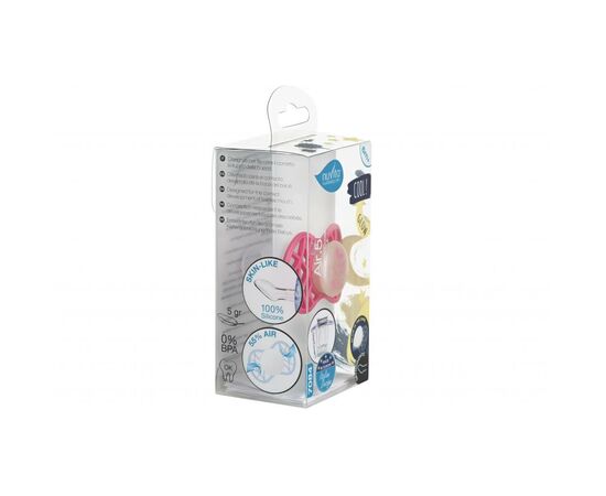 Пустушка Nuvita Air55 Cool 6m+ ортодонтична (світиться в темряві) (NV7084GM), зображення 4