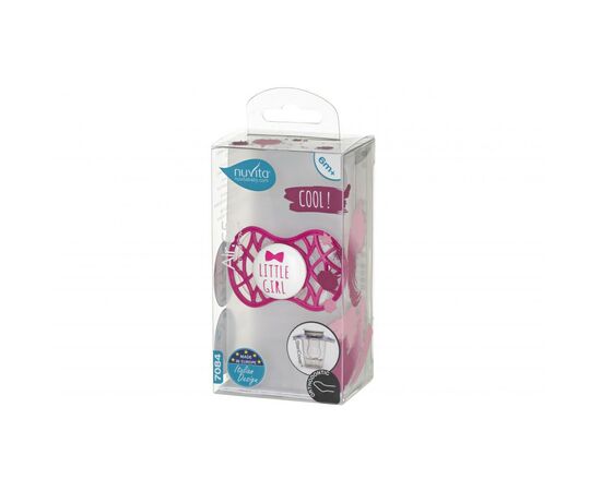 Пустушка Nuvita Air55 Cool 6m+ ортодонтична (NV7084SI), зображення 3