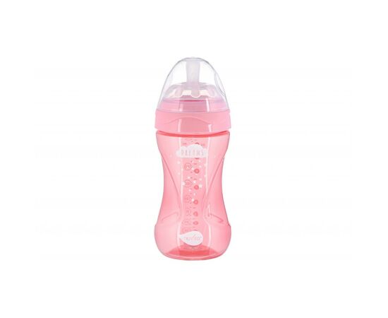 Бутылочка для кормления Nuvita Mimic Cool 250 мл розовая (NV6032PINK)