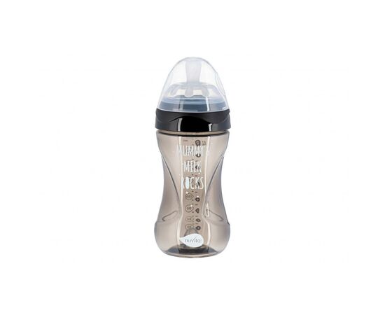 Бутылочка для кормления Nuvita Mimic Cool 250 мл черная (NV6032BLACK)