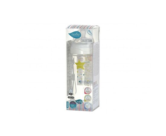 Пляшечка для годування Nuvita Mimic Collection 330мл біла (NV6051BIANCO), зображення 2 Пляшечка для годування Nuvita Mimic Collection 330мл біла (NV6051BIANCO), зображення 2