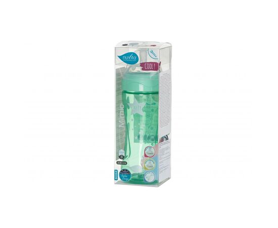 Бутылочка для кормления Nuvita Mimic Cool 330 мл зеленая (NV6052GREEN), изображение 2 Бутылочка для кормления Nuvita Mimic Cool 330 мл зеленая (NV6052GREEN), изображение 2