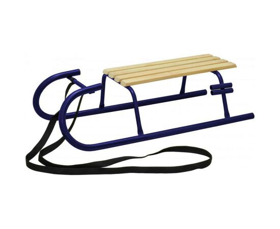 Санки Snower Снежок Синие (4820211100476BLUE), изображение 2 Санки Snower Снежок Синие (4820211100476BLUE), изображение 2