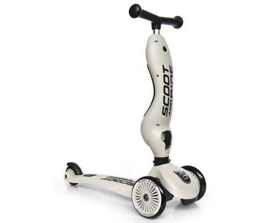 Самокат Scoot&Ride Highwaykick-1 Светло-серый (SR-160629-ASH), изображение 2 Самокат Scoot&Ride Highwaykick-1 Светло-серый (SR-160629-ASH), изображение 2