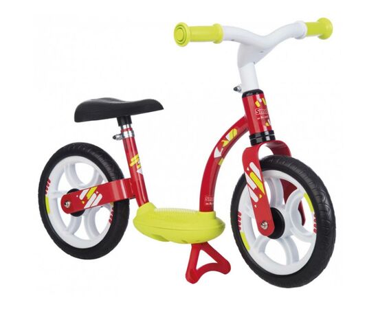Беговел Smoby металлический с подножкой Красный (770122)
