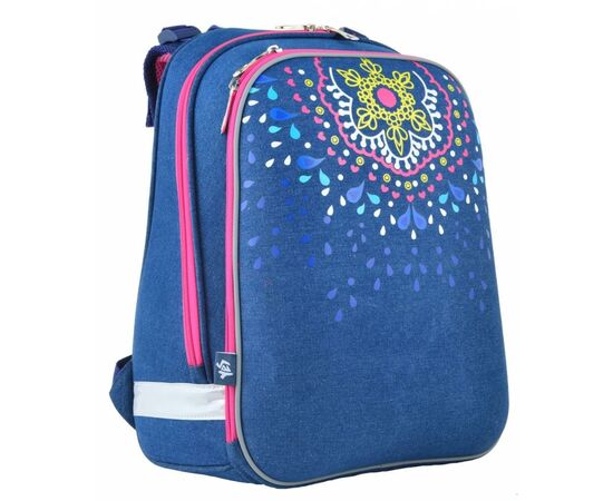 Портфель Yes каркасный H-12 Mandala (554583), изображение 3 Портфель Yes каркасный H-12 Mandala (554583), изображение 3