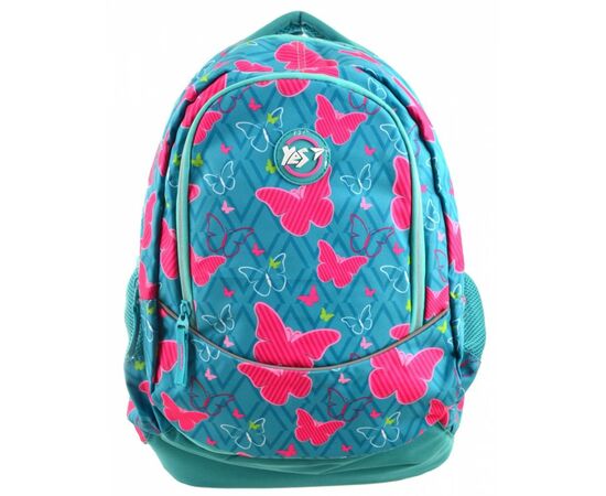 Рюкзак школьный Yes 2в1 T-40 Butterfly mix (556775)