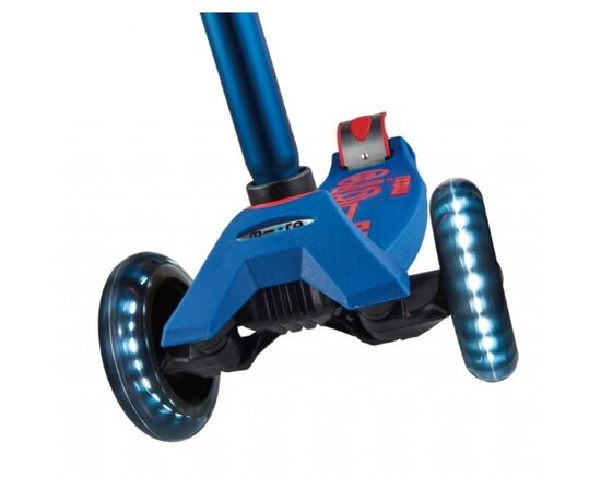 Самокат Micro Maxi Deluxe Blue LED (MMD067), изображение 4 Самокат Micro Maxi Deluxe Blue LED (MMD067), изображение 4