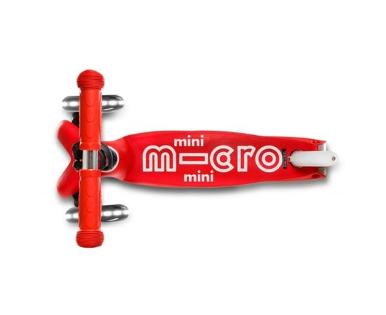Самокат Micro Mini Deluxe Red LED (MMD052), изображение 2 Самокат Micro Mini Deluxe Red LED (MMD052), изображение 2