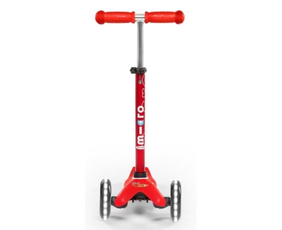 Самокат Micro Mini Deluxe Red LED (MMD052), изображение 3 Самокат Micro Mini Deluxe Red LED (MMD052), изображение 3
