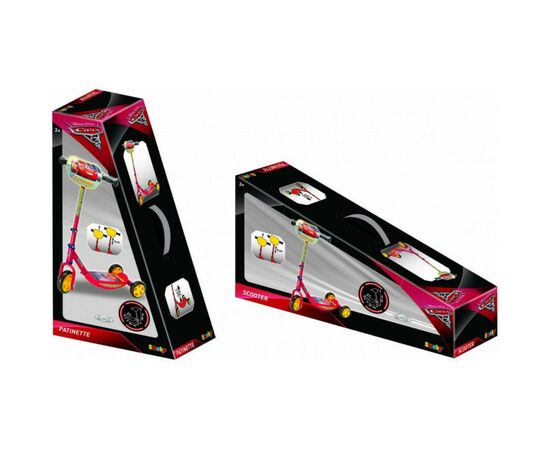 Самокат Smoby з металевою рамою Тачки 3 (750154), зображення 2 Самокат Smoby з металевою рамою Тачки 3 (750154), зображення 2