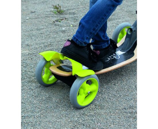 Самокат Smoby с металлической рамой четырехколесный Зеленый (750700), изображение 5 Самокат Smoby с металлической рамой четырехколесный Зеленый (750700), изображение 5